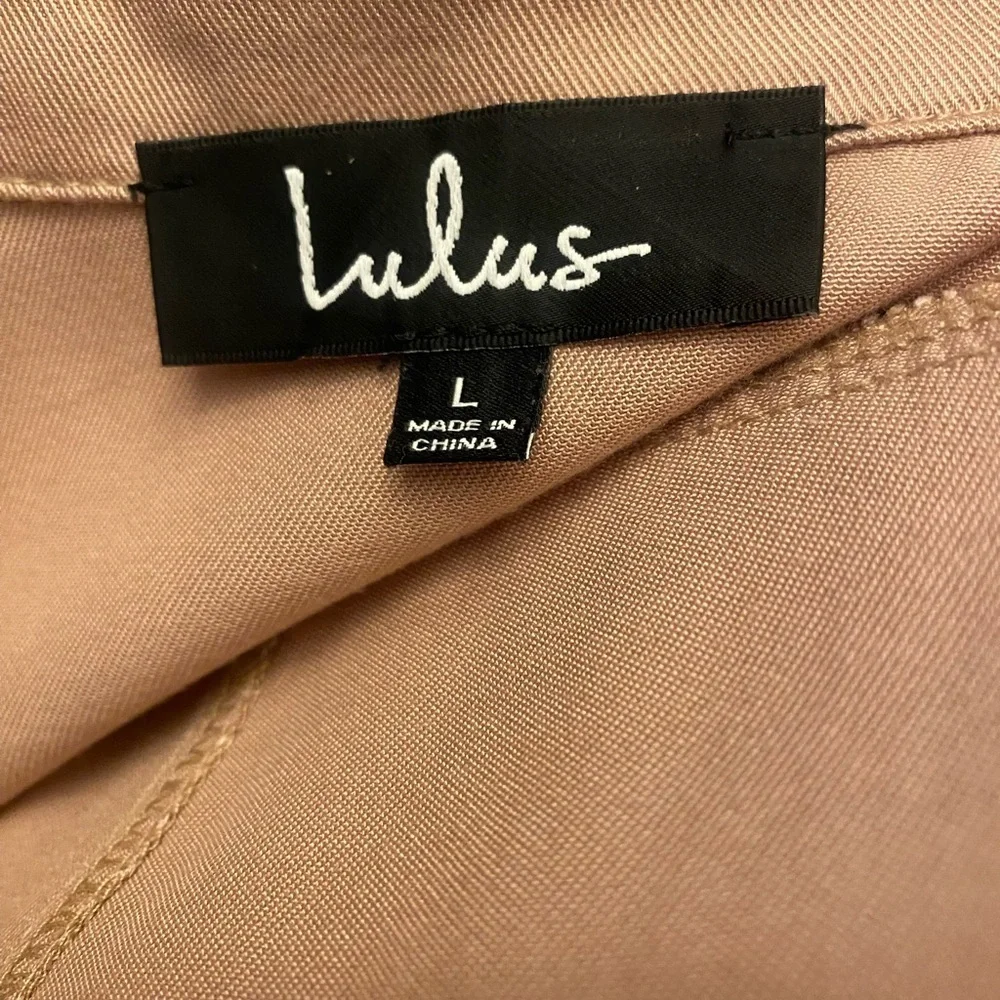 Lulu's Blush Pink Open Front Jacket - Picture 5 of 16